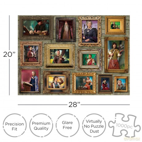 Harry Potter: Harry Potter Witches And Wizards 1000 Piece Jigsaw Puzzle [PUZZLE]