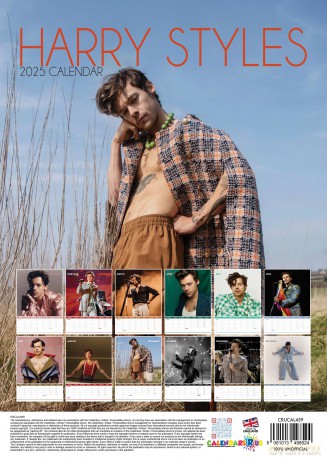 Harry Styles: Harry Styles 2025 Calendar [KALENDARZ]