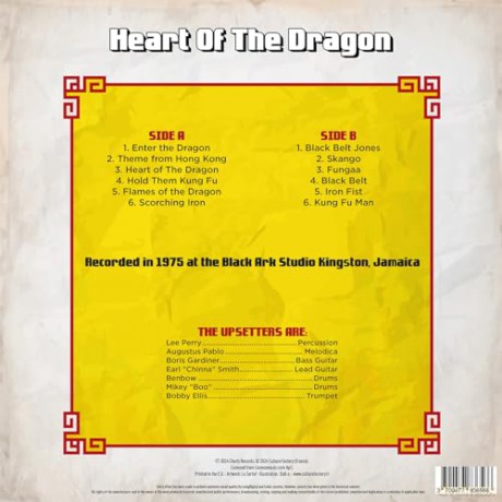 Lee Perry: Heart Of The Dragon (Yellow) [Winyl]