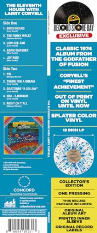 Larry Coryell: Introducing The Eleventh House (Clear/Blue/Purple) (RSD 2023) [Winyl]