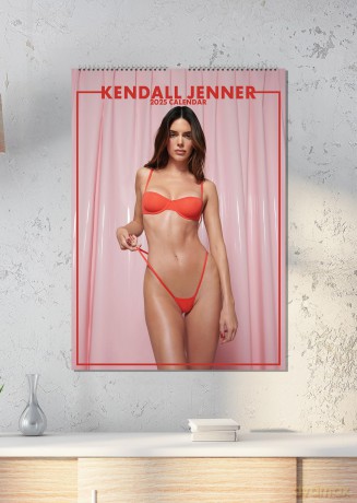 Kendall Jenner: Kendall Jenner 2025 Calendar [KALENDARZ]