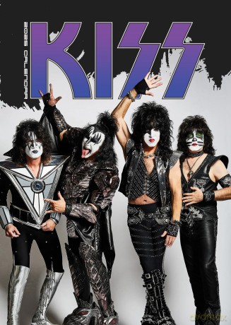 Kiss: Kiss 2025 Calendar [KALENDARZ]