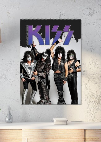 Kiss: Kiss 2025 Calendar [KALENDARZ]