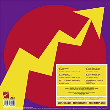 Claude Francois: Les Inedits Vol. 06 (Orange) [2xWinyl]