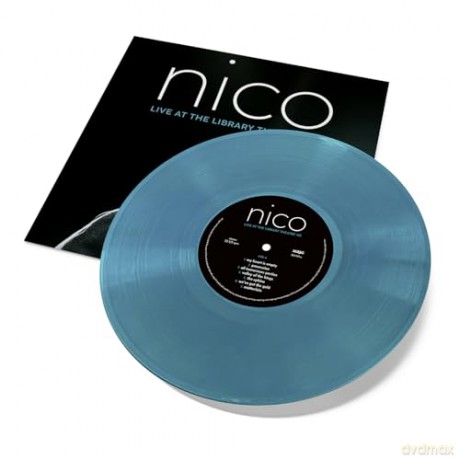 Nico: Live At The Library Theatre 80 (Crystal Clear Blue) (RSD 2023) [Winyl]