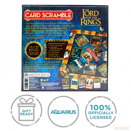 Lord Of The Rings: Lord Of The Rings Card Scramble Board Game [GRA PLANSZOWA]