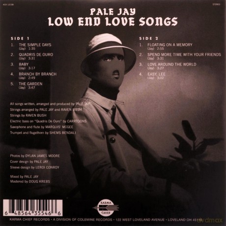 Pale Jay: Low End Love Songs [CD]