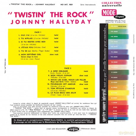 Johnny Hallyday: Lp No. 06 - Twistin The Rock [CD]
