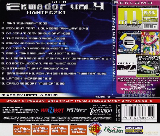 Ekwador Manieczki vol. 4 [CD]