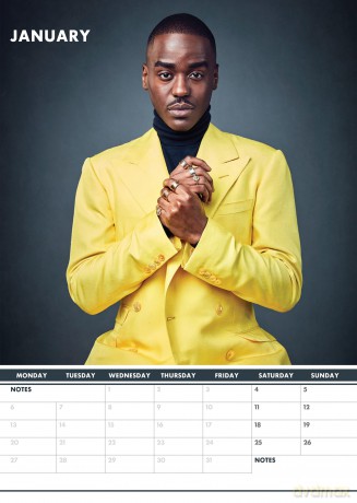 Ncuti Gatwa: Ncuti Gatwa 2025 Calendar [KALENDARZ]