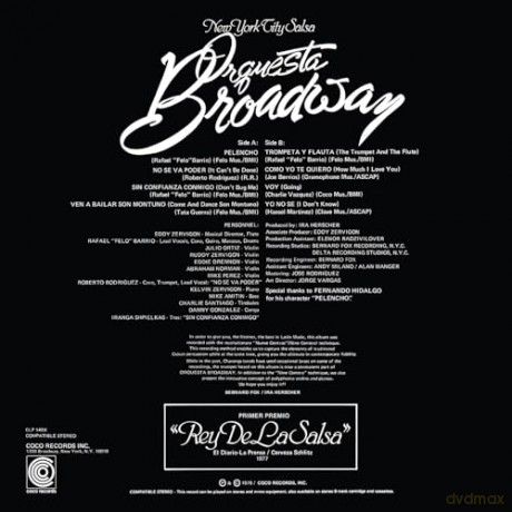 Orquestra Broadway: New Yor City Salsa (Limited Blue) [Winyl]