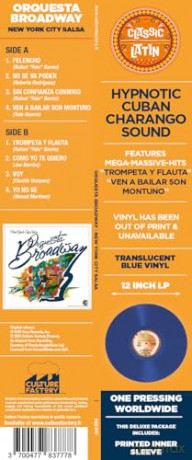 Orquestra Broadway: New Yor City Salsa (Limited Blue) [Winyl]