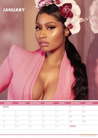 Nicki Minaj: Nicki Minaj 2025 Calendar [KALENDARZ]
