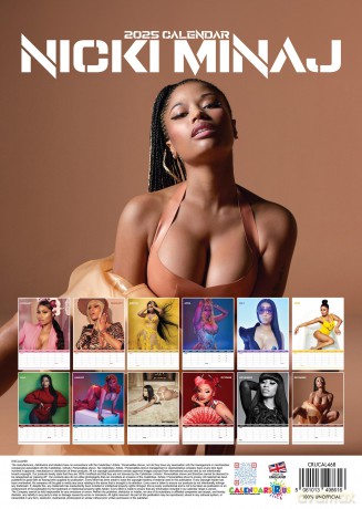Nicki Minaj: Nicki Minaj 2025 Calendar [KALENDARZ]