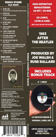 Ringo Starr: Old Wave [CD]
