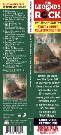Blue Oyster Cult: On Your Feet Or On Your Knees [CD]