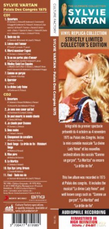Sylvie Vartan: Palais Des Congres 75 [2CD]