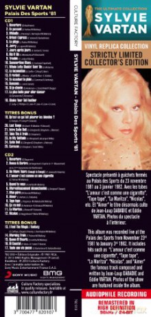 Sylvie Vartan: Palais Des Sports 81 [2CD]