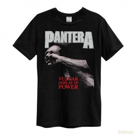 Pantera: Pantera - Vulgar Display Of Power Amplified Vintage Black Medium T Shirt