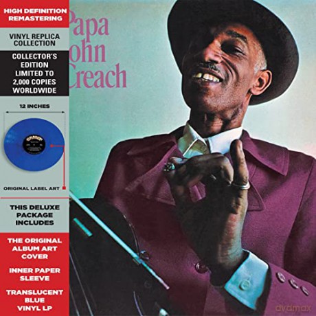 Papa John Creach: Papa John Creach (Blue) (Black Friday 2017) [Winyl]