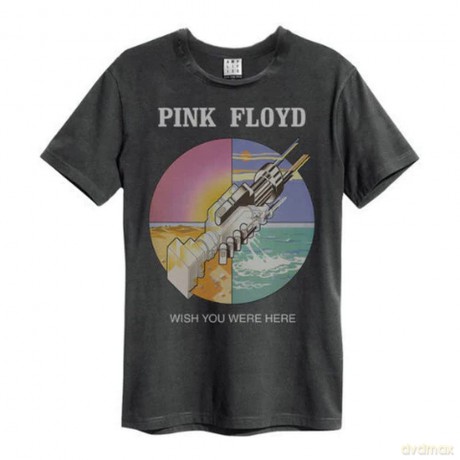 Pink Floyd: Pink Floyd Wish You Were Here Amplified Vintage Charcoal Xx Large T Shirt