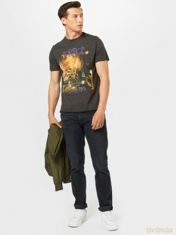 Prince: Prince - Sign Of The Times Amplified Vintage Charcoal Xx Large T Shirt