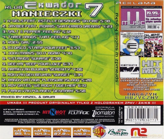 Ekwador Manieczki vol. 7 [CD]