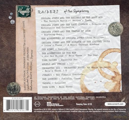 Danish National Symphony Orchestra: Raiders Of The Symphony [CD]