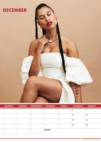 Raye: Raye 2025 Calendar [KALENDARZ]