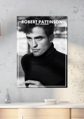 Robert Pattinson: Robert Pattinson 2025 Calendar [KALENDARZ]