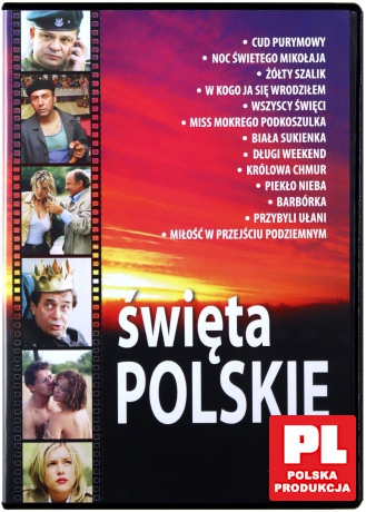 Święta Polskie: Cud Purymowy / Noc Świętego Mikołaja  / Żółty szalik  / W kogo ja się wrodziłem / Wszyscy święci / Miss Mokrego Podkoszulka / Biała sukienka / Długi weekend / Królowa Chmur / Piekło Niebo / Barbórka / Przybyli ułani / Miłość [4DVD]