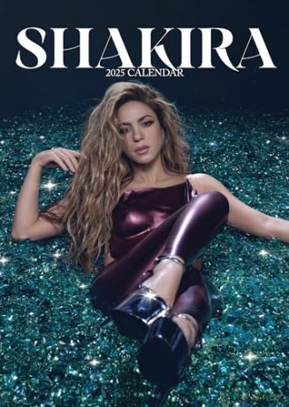 Shakira: Shakira 2025 Calendar [KALENDARZ]