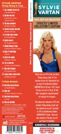Sylvie Vartan: Shang Shang A Lang [CD]