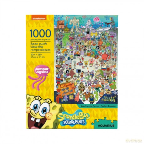 Spongebob Squarepants: Spongebob Squarepants - Cast 1000 Piece Jigsaw Puzzle [PUZZLE]