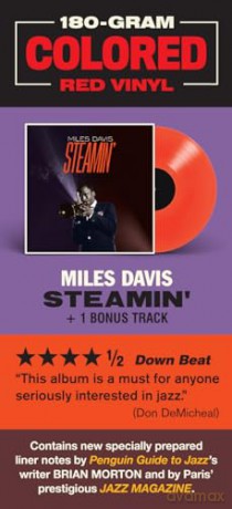 Miles Davis: Steamin (Limited) (RED) [Winyl]