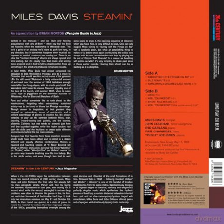 Miles Davis: Steamin (Limited) (RED) [Winyl]