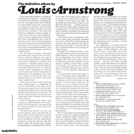 Louis Armstrong: The Definitive Album By Louis Armstrong (Limited Blue) [Winyl]