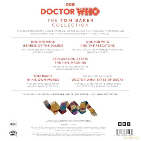 Doctor Who: The Tom Baker Collection (Deluxe) [4CD]