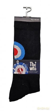 Who: The Who Target Logo Crew Socks (One Size)