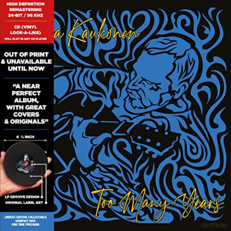 Jorma Kaukonen: Too Many Years... [CD]