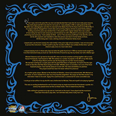 Jorma Kaukonen: Too Many Years... [CD]