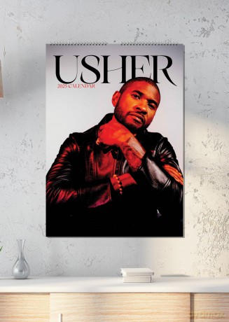 Usher: Usher 2025 Calendar [KALENDARZ]