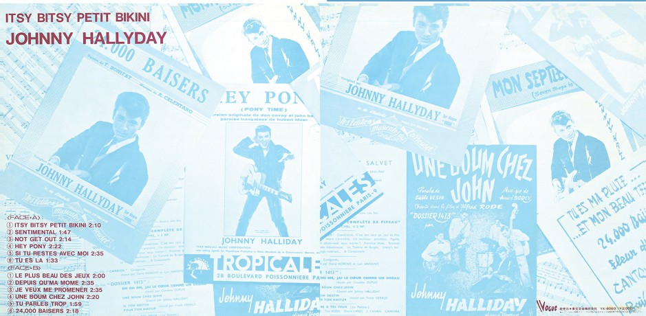 Johnny Hallyday: Vogue Made In Japon - Itsy Bitsy Petit Bikin [Winyl]