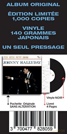 Johnny Hallyday: Vogue Made In Japon - Itsy Bitsy Petit Bikin [Winyl]