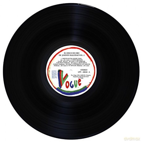 Johnny Hallyday: Vogue Made In Venezuela - Le Disque DOr [Winyl]