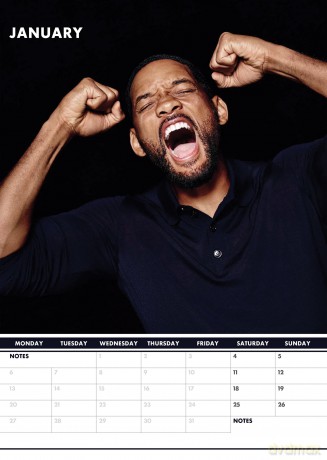 Will Smith: Will Smith 2025 Calendar [KALENDARZ]