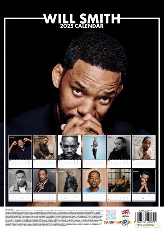 Will Smith: Will Smith 2025 Calendar [KALENDARZ]