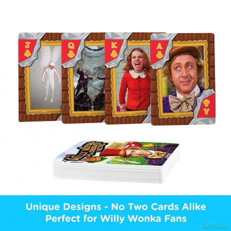 Willy Wonka: Willy Wonka Playing Cards [KARTY]