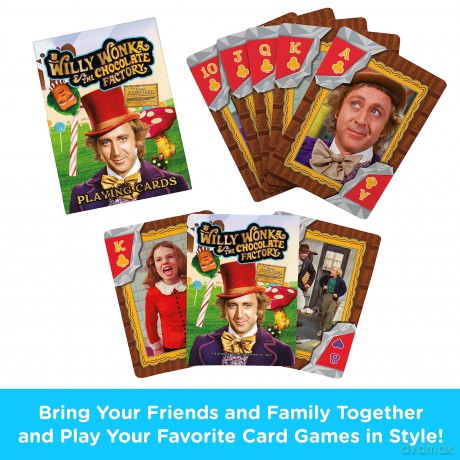 Willy Wonka: Willy Wonka Playing Cards [KARTY]