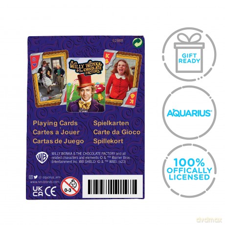 Willy Wonka: Willy Wonka Playing Cards [KARTY]